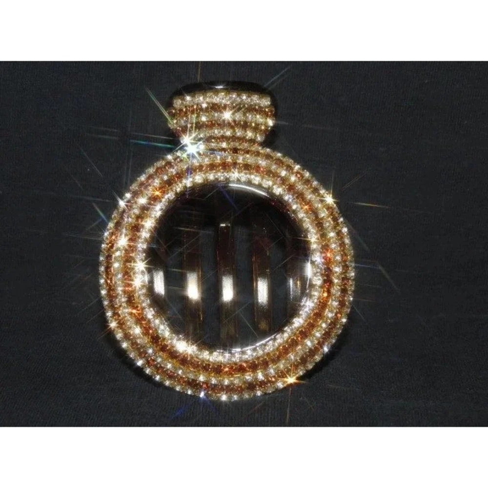 Brand New Gorgeous Hair Clip with Shinny Rhinestone Jewelry Accessories US Selle